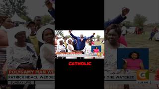 Polygamy man Weds in Catholic Church KimbuKenya [upl. by Aniratac715]