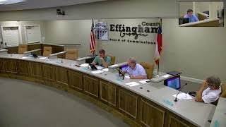 Effingham County Planning Board Meeting July 9th 2024 [upl. by Ferretti845]