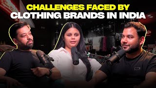 Challenges Faced by Clothing Brands ft Shrijal amp Zoheib  GrowthCast Clips [upl. by Anileva]