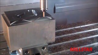 MILLSTAR USA  Quad Force Machining w QFM0375HSN [upl. by Stanford96]