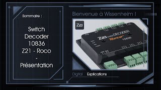 Z21  Switch Decoder 10836 [upl. by Eiddet]