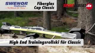 Rollski  Skiroller Swenor Fiberglas Cap Classic 20132014 von wwwsportalbertde [upl. by Apfelstadt]