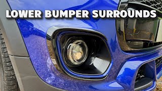 SCP AUTOMOTIVE LOWER BUMPER SURROUNDS INSTALLATION [upl. by Seumas729]