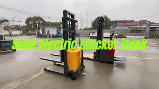 Semi Electric Stacker [upl. by Atinyl]