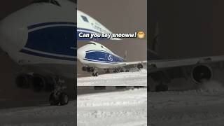 SAS Definitely Does NOT Like The Snow 💀 aviation funny meme cute shorts [upl. by Pirzada]