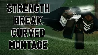 STRENGTH BREAK CURVED BLADE  Deepwoken PVP Montage [upl. by Merridie740]