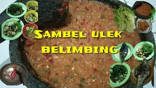 SAMBAL BELIMBING WULUH SAMBEL KHAS LAMPUNG [upl. by Eclud]