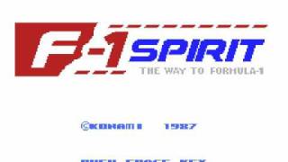 MSX KONAMI F1SPIRIT BGM SCC [upl. by Enwahs]