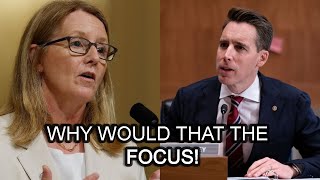 Sen Josh Hawley BLASTS Hon Deanne Criswell On FEMA Equity Agenda [upl. by Trace]