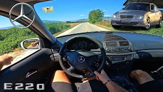 MercedesBenz E220 CDI W211 2003 150HP  POV Drive [upl. by Leighton33]