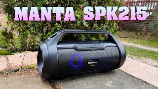 MANTA SPK215  sprawdzamy polecany przez Was głośnik  test recenzja review [upl. by Auqeenwahs]