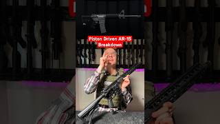 Piston Driven AR15 Vs Gas Driven AR15 AK in AR Clothing gun tactical civtac [upl. by Gavrielle]