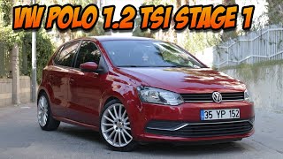 VW Polo 12 TSI 6C Stage 1 Test Sürüşü  Yazılımlı  Yakıt Tüketimi [upl. by Pendergast338]