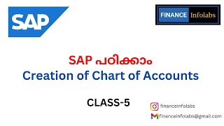 Learn the Creation of Chart of Accounts in sap fico [upl. by Nnyloj]