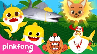 Krahs YbaB  Baby Shark April Fools Day  Fun Song for Kids  Pinkfong Baby Shark Rhymes [upl. by Hudnut]