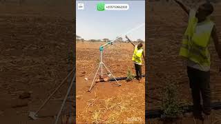 Sprinkler irrigation 2024yuzuak jet 50 rain gun tast agribusiness kilimo irrigationtzfarming [upl. by Ashmead]