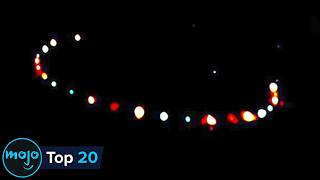 Top 20 UFO Sightings That MIGHT BE REAL [upl. by Yasnil43]