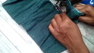 Frock Cutting and Stitching Beautiful Baby Umbrella SIMPLE FROCK cutting Tailoring tutorial beginn [upl. by Sivaj]