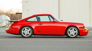 1993 Porsche 964 RS America Walk Around [upl. by Ellirpa]