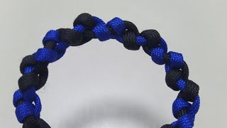 手環編織 bracelet weaving 傘繩應用 雲雀結的應用 [upl. by Sherry]