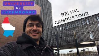 Campus TourUniversity of Luxembourg Belval unilu belvalcampus campustour campuslife luxembourg [upl. by Shugart]