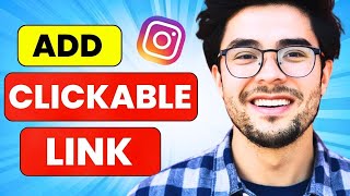 ADD A CLICKABLE LINK IN INSTAGRAM REELS [upl. by Anaidni]