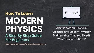 How To Learn Modern Physics  Modern Physics Book  What Is Modern Physics [upl. by Dayna]