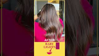 Baby lights  Goregaon  SYNK Salon  Haircolor  Dil Se Offer  Best Hair Salon in Mumbai [upl. by Einafets]