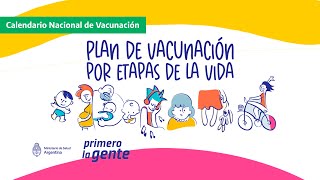 ¿Ya conocés el Calendario Nacional de Vacunación [upl. by Vacla]