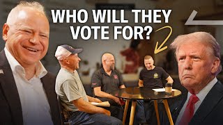 We Put Tim Walz In a Room With Undecided Voters Can He Win Them Over [upl. by Inaluahek]