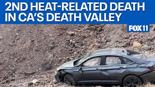 Death Valley heat exposure death is second this summer [upl. by Welton]