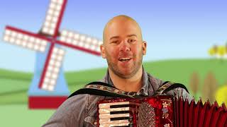 Johnny Verweij  Klompendans Accordeon Feest Versie  Partyhit  Carnaval [upl. by Anipsed]