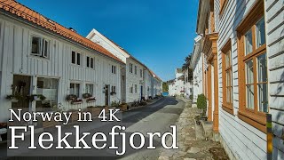 【4K】 Flekkefjord A walk around one of the most amazing towns in Southern Norway [upl. by Verena]