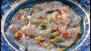 Recipe Rockfish Crudo with Thai Flavors [upl. by Sorce]