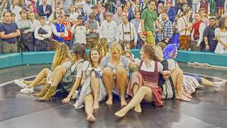 Girls Try to Conquer the Devil’s Wheel – Oktoberfest 2024 Highlights Teufelsrad Madness [upl. by Barnum]