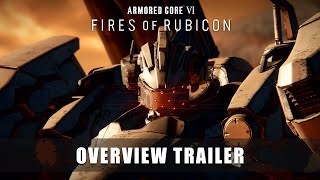 ARMORED CORE VI FIRES OF RUBICON — Overview Trailer [upl. by Nareht]