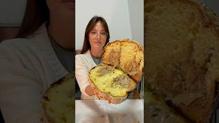 Panettone ARTIGIANALE alla Nocciola da provare ASSOLUTAMENTE 🎄🎁 panettone natale food cibo [upl. by Noella]