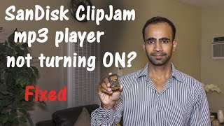 Solved SanDisk ClipJam Mp3 Player not turning ON [upl. by Efrem]