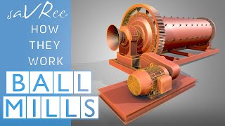 How Ball Mills Work Engineering and Mining [upl. by Gnilsia]