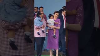 Nita Ambani And Mukesh Ambani Along With Grandson Krishna Ambani And Grand Daughter Aadiya Throwback [upl. by Ardisi]