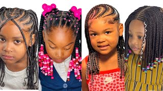 Modèle de Tresse Tendance pour Petites fille 2024 Coiffure pour les enfants [upl. by Gretal]