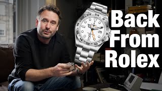 What happened when Rolex Serviced my watch [upl. by Akkim]