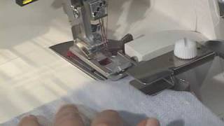 Pfaff Overlock Curved Seam Guide [upl. by Voltz]