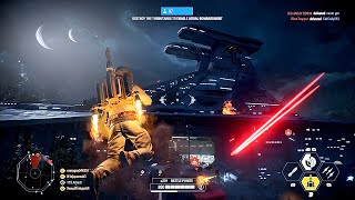 Star Wars Battlefront 2 Galactic Assault Gameplay No Commentary [upl. by Morissa]