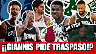 🚨 ¡¡GIANNIS ESTÁ HARTO Y 💥​ ANTETOKOUNMPO a MIAMI HEAT ​​​💥 ÚLTIMA HORA NBA [upl. by Goebel760]