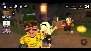 playing Mm2 with my dad 🧡🗡️❤️ Murder mystery 2 [upl. by Percival]