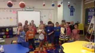 Gingerbread Man Rap  Kindergarten Style [upl. by Gurtner]