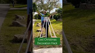 Genius christmas diy christmastree christmasdecor hack christmassongs holiday happyholidays [upl. by Derf776]