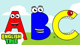 Abc Alphabet Song Speeding Up  English Tree TV [upl. by Tedie764]