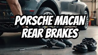 How to Replace Rear Brakes on a Porsche Macan  DIY Guide [upl. by Paul]